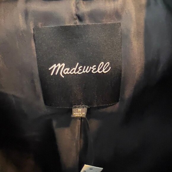 Madewell Black Leather Jacket - Picture 11 of 12